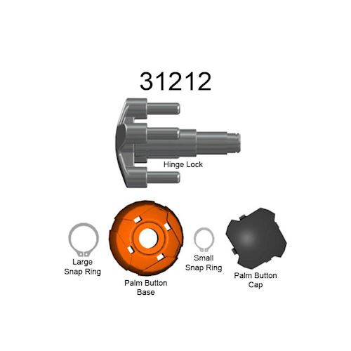 Little Giant Xtreme Revolution Ladder Quad Lock Plastic Palm