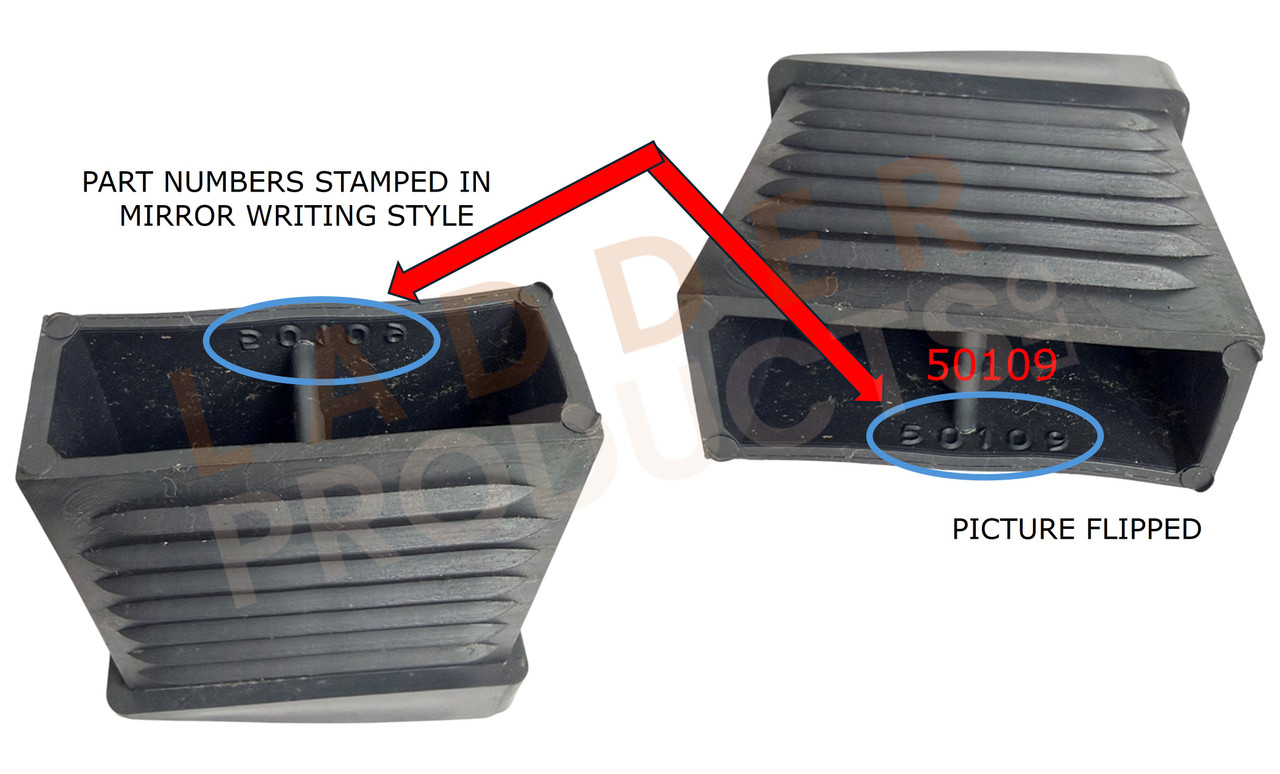 LadderProducts.com | Little Giant Ladder Inner Feet 1A Replacement Shoes 31001