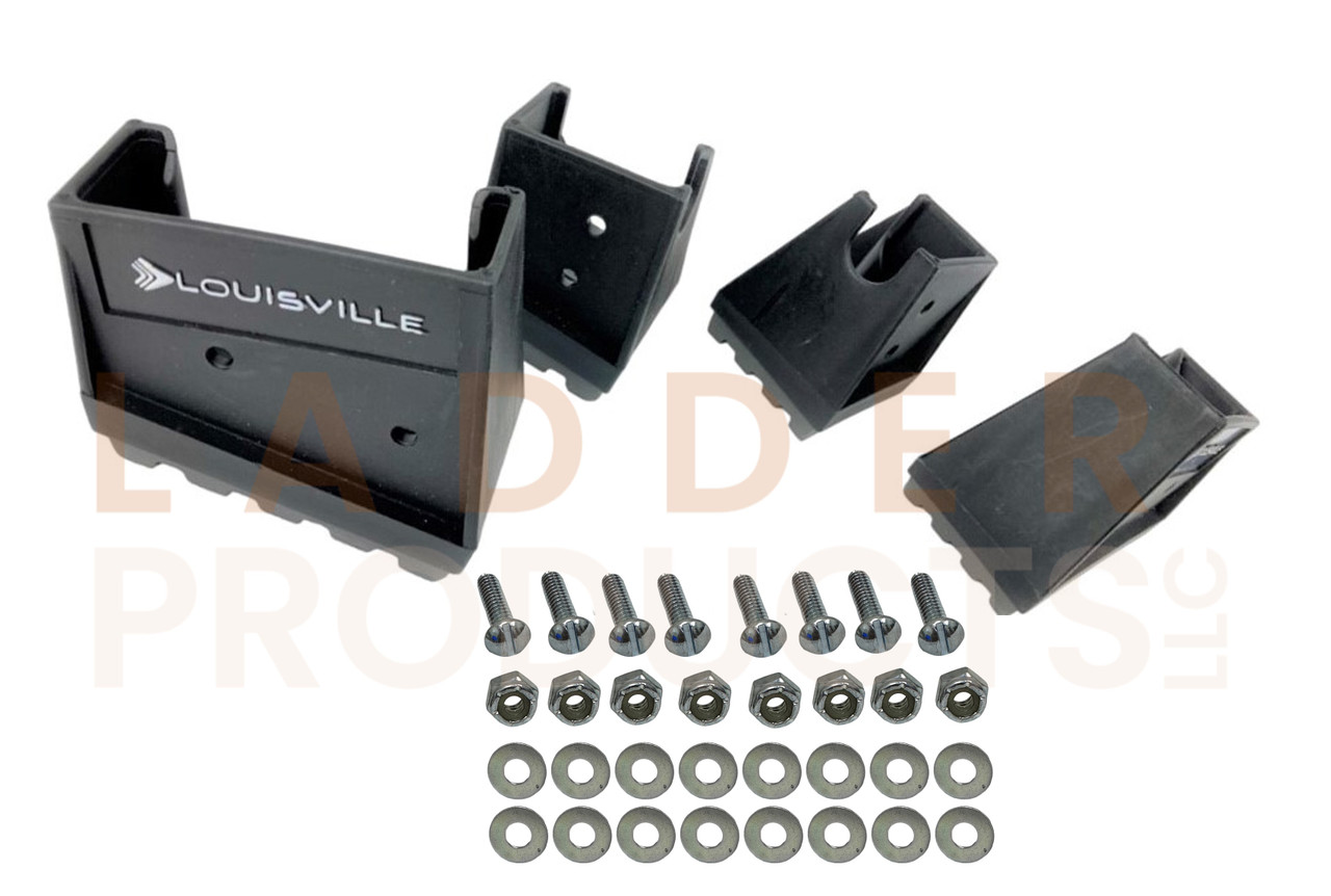 LadderProducts.com | Louisville Platform and Stepladder Shoe Feet Kit PK136A