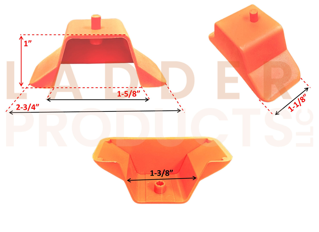 LadderProducts.com | Little Giant Type 1A Unslotted Rung Caps 30096 50060