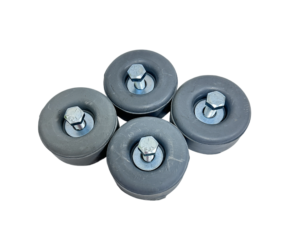 LadderProducts.com | Cotterman/Ballymore Rolling Ladder Rubber Replacement Pads 2-1/2"