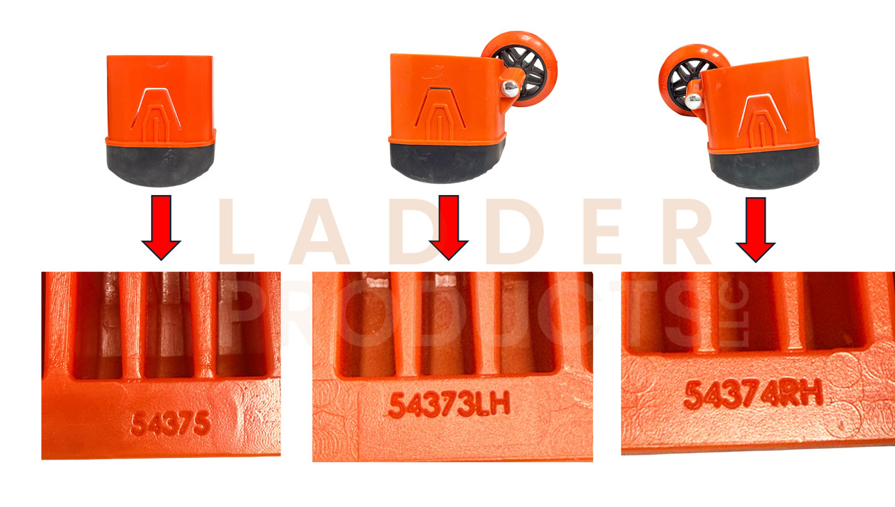 LadderProducts.com | Little Giant Dark Horse Outer Foot Kit 31298. Part Numbers