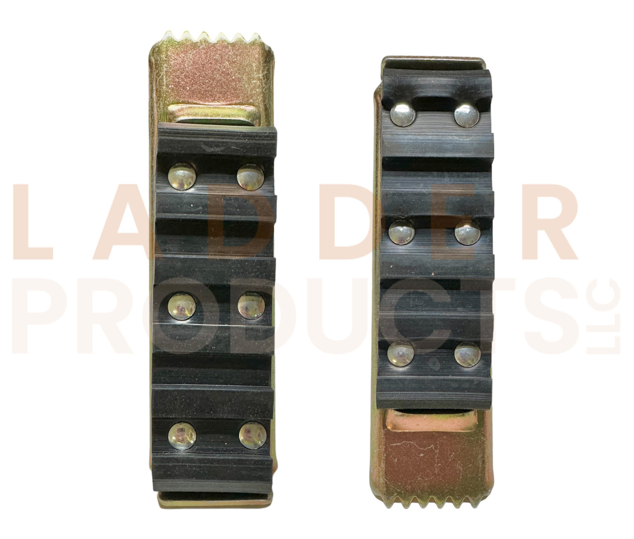 LadderProducts.com | Green Bull Extension Ladder Replacement Shoe Kit RPE035