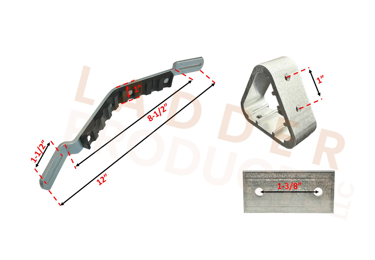 Werner Extension Ladder Padded Fixed V Rung 71-1 | Ladder