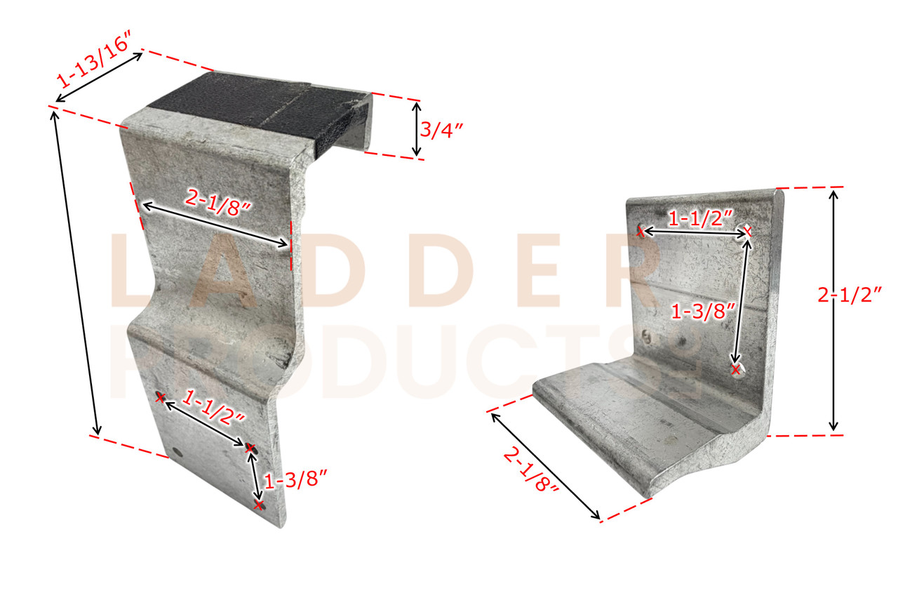LadderProducts.com | Werner Fiberglass Extension Ladder Guide Bracket Kit 35-12