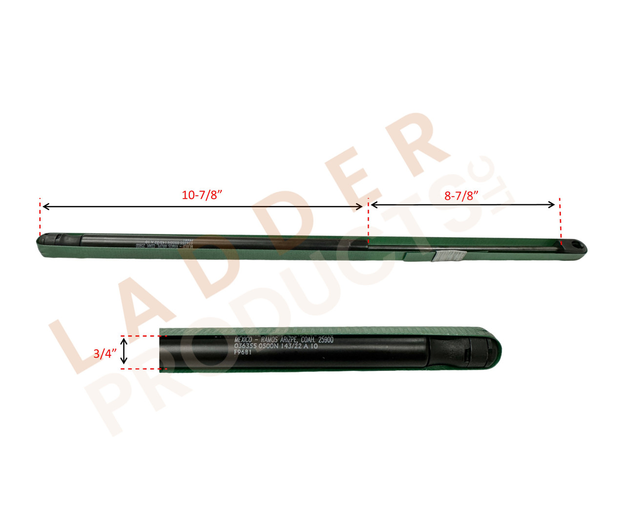 Louisville Attic Ladder Gas Cylinder PK1259 (1 Pair) | AEE2210 AEE2510