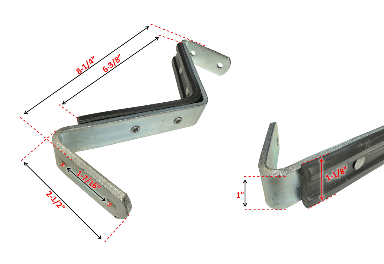 LadderProducts.com | Louisville Extension Ladder Replacement Padded V Rung PR987