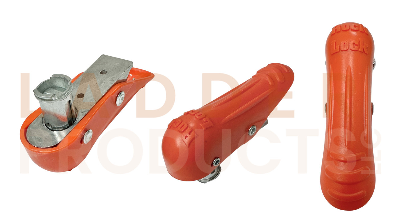 LadderProducts.com | Little Giant Plastic Orange Rock Locks