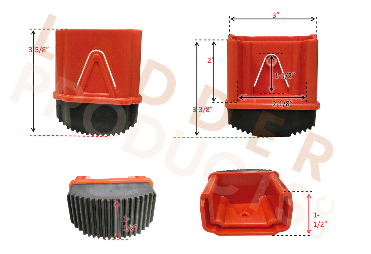 LadderProducts.com | Little Giant Snap Foot Revolution Xtreme Velocity LT Ladders (1 Pair) 54097