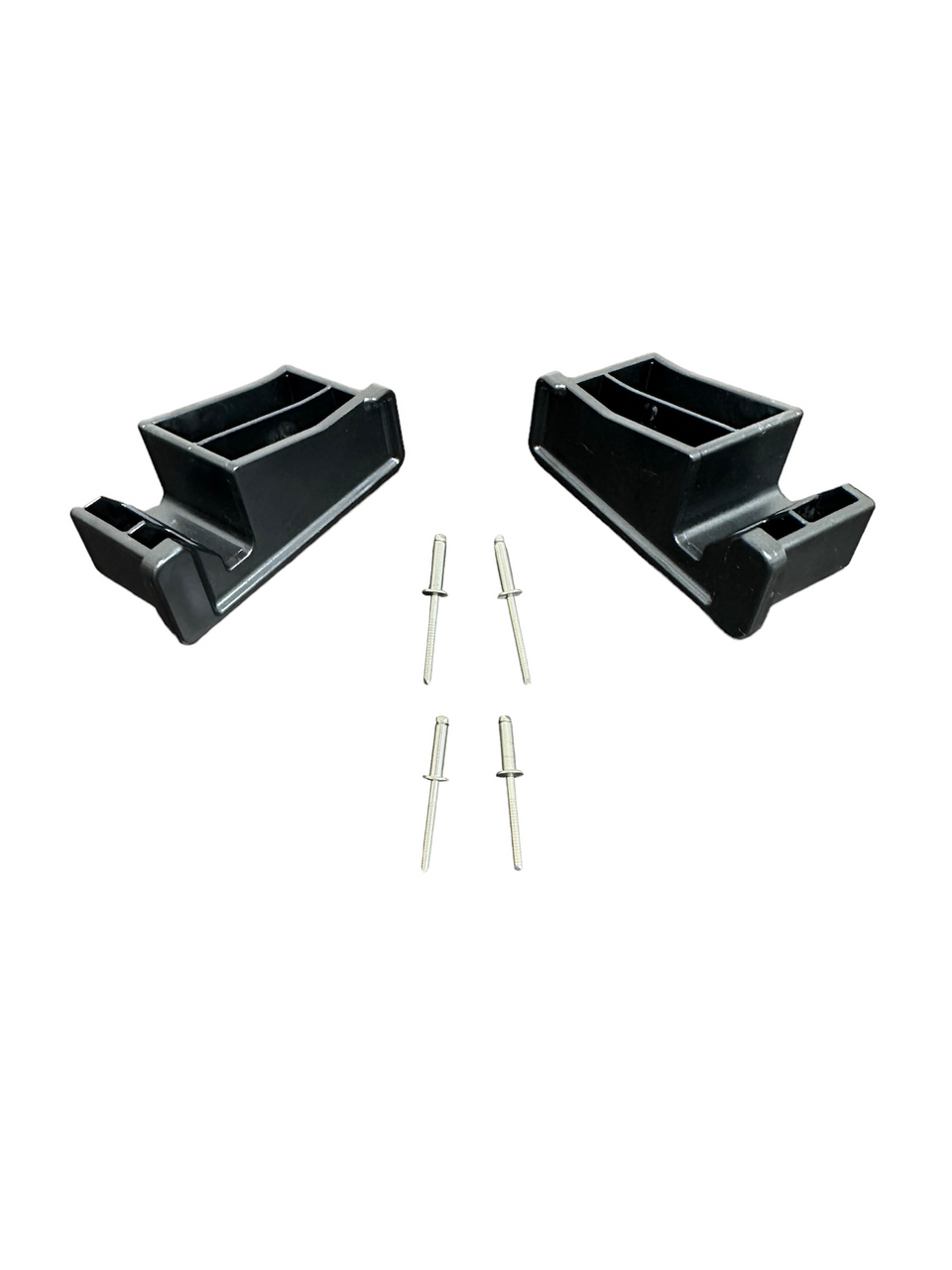 LadderProducts.com | Little Giant Hyperlite Fly Rail Left and Right Bottom Cap (PAIR)