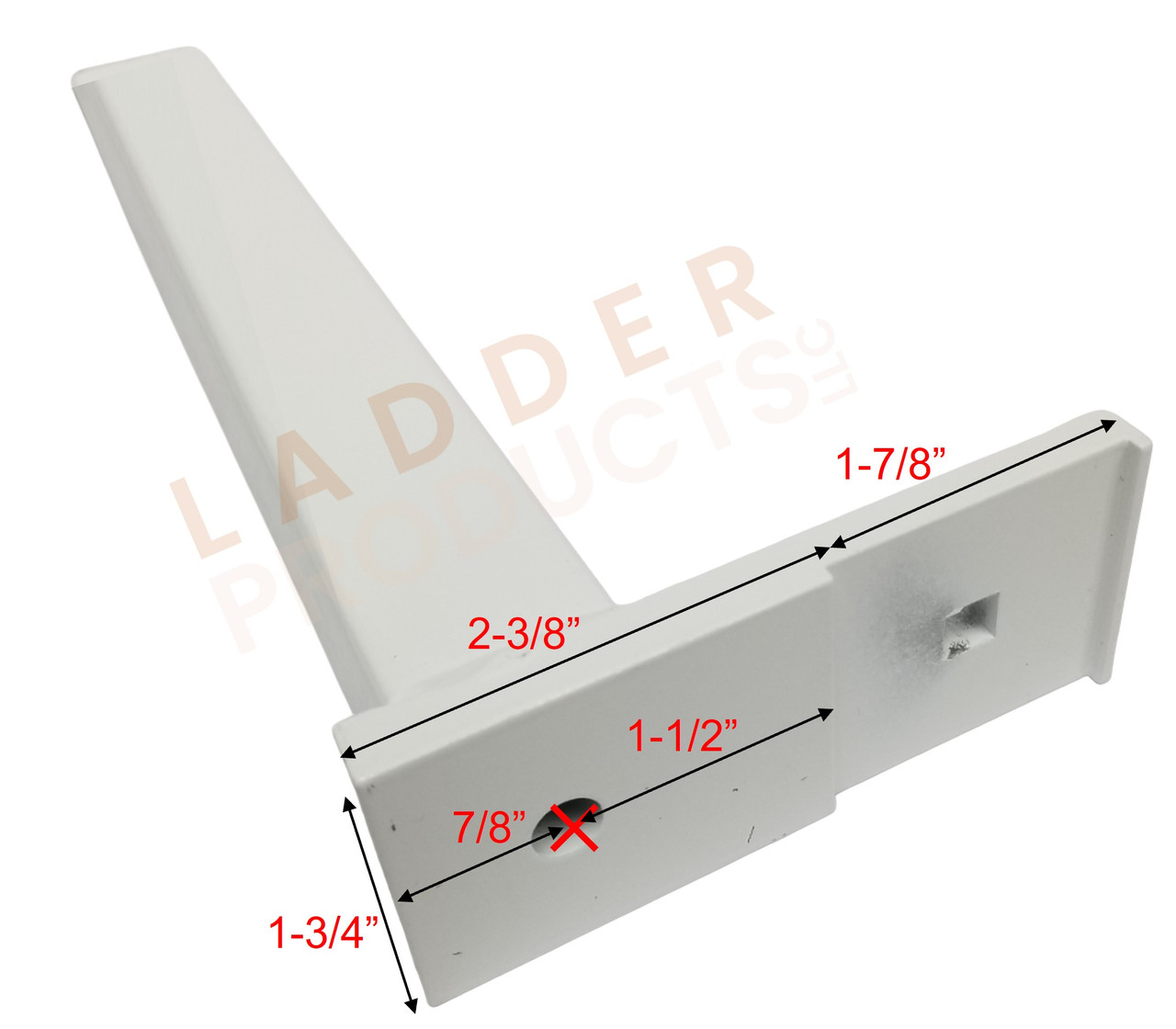 LadderProducts.com | Prime Design ErgoRack Top Mount L-Post (1st Generation) RKT-7883