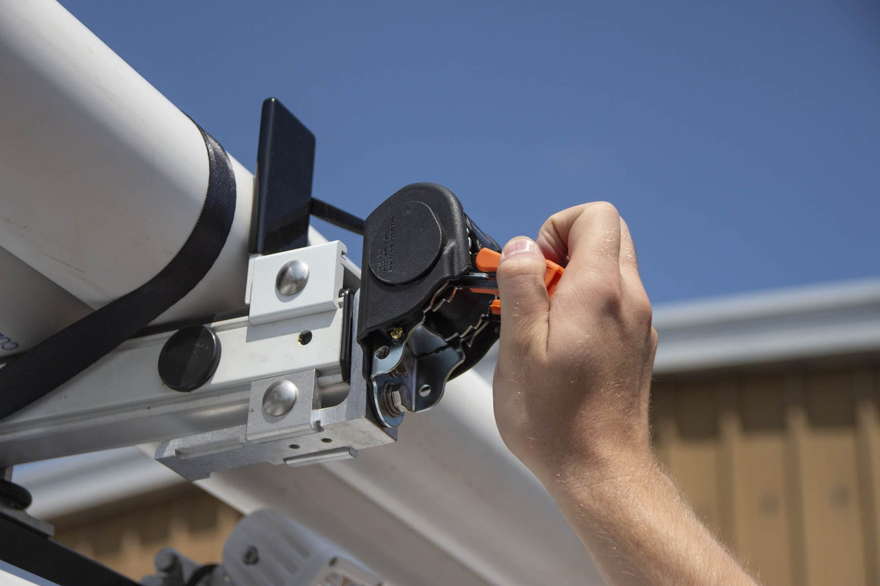 LadderProducts.com | Prime Design Retractable Ratchet Tie-Down Straps ACC-8000