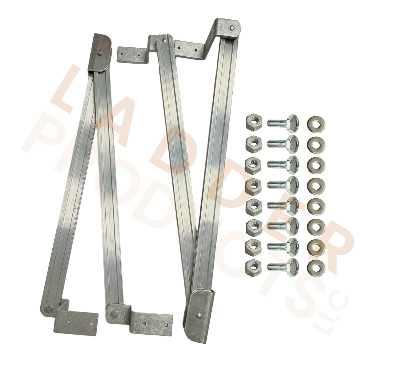 LadderProducts.com | Werner 12' & 14' Twin Ladder Spreader Kit 27-38
