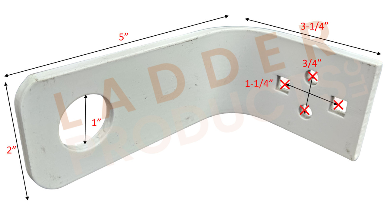 LadderProducts.com | Weather Guard Quick Clamp Ladder Guide (Pair) 7870