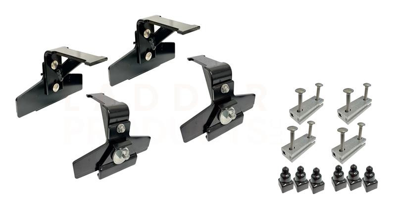 LadderProducts.com | Prime Design FBM-1068-BLK Ford E-Series Guttered Mounting Kit