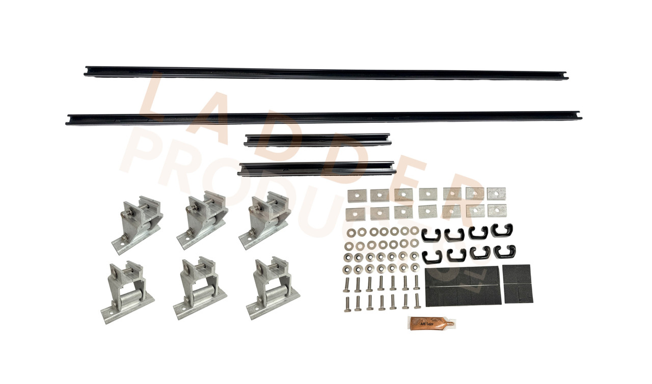 LadderProducts.com | Prime Design FBM-1015-BLK Mercedes Metris Roof Mounting Kit