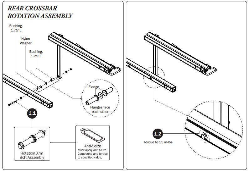 LadderProducts.com | Prime Design Slide Drive & Rotation Arm Bolt Kit HKT-8037