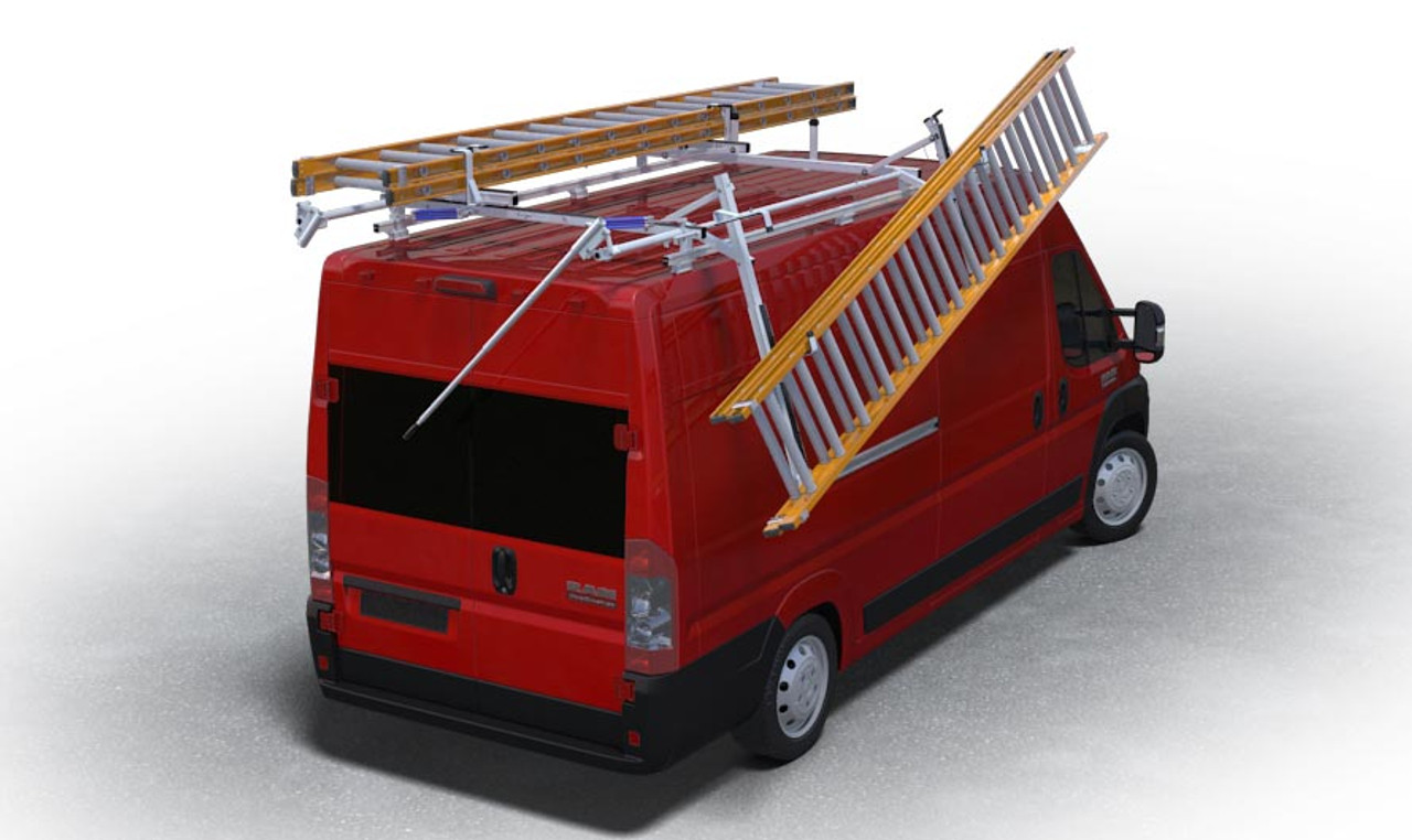 LadderProducts.com | Prime Design ErgoRacks RAM ProMaster Low/High Roof 90 IN & 101 IN