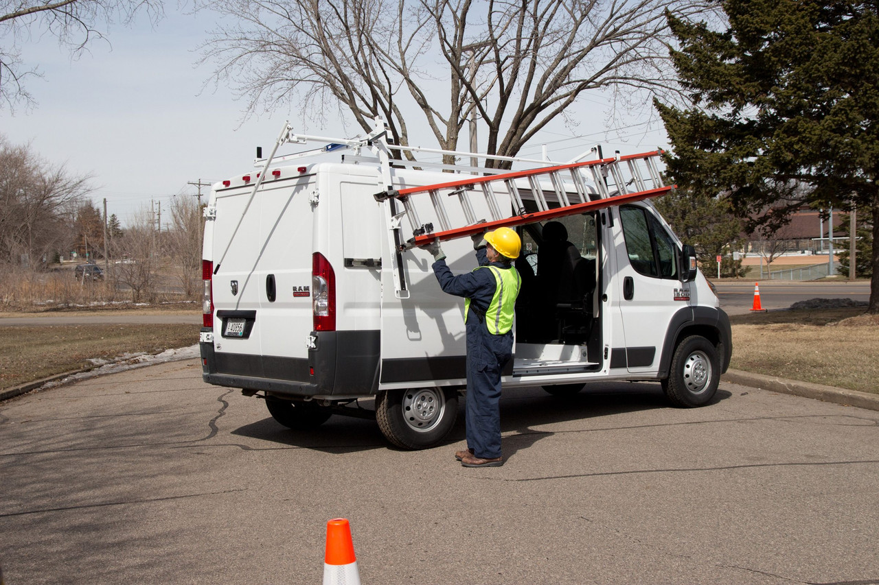 LadderProducts.com | Prime Design ErgoRacks RAM ProMaster Low/High Roof 90 IN & 101 IN