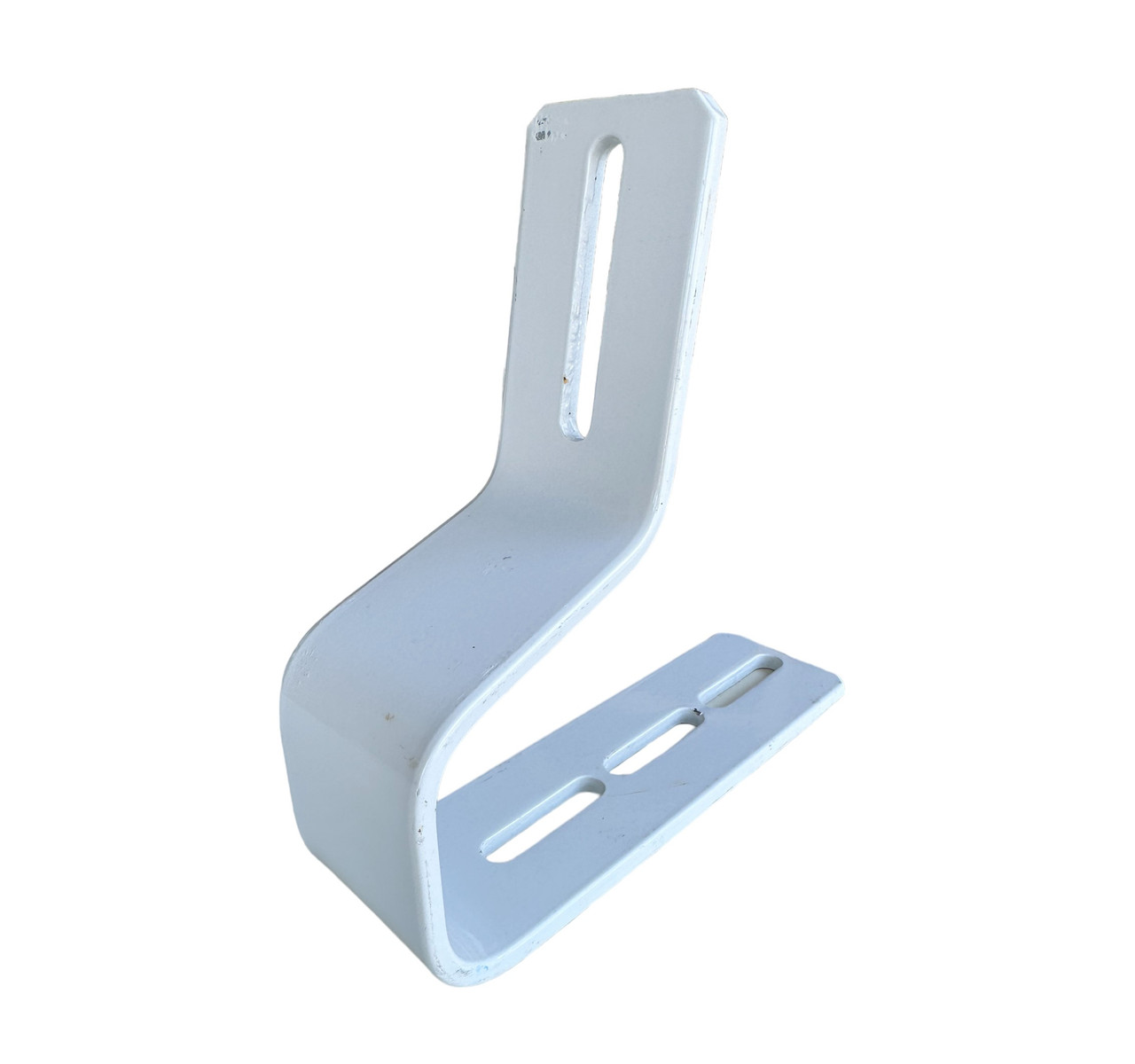 LadderProducts.com | Adrian Steel White Base Clamp Bracket 29692-0