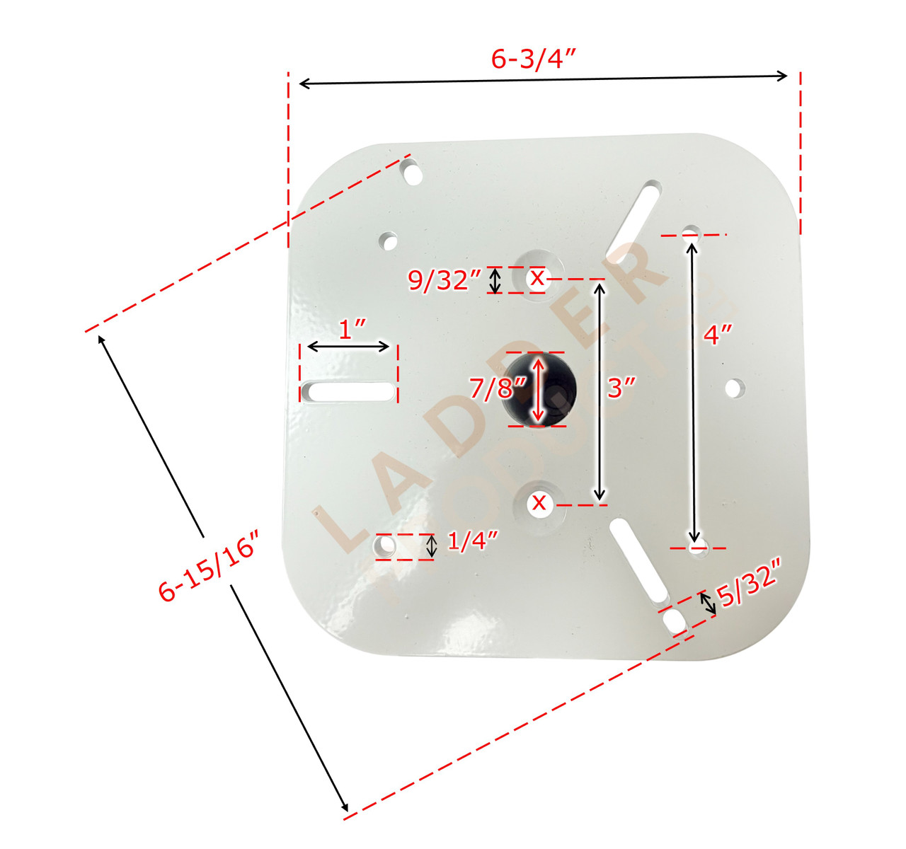 LadderProducts.com | Prime Design ASH-8611 Strobe & Go Light Holder Extension Arm 8 IN