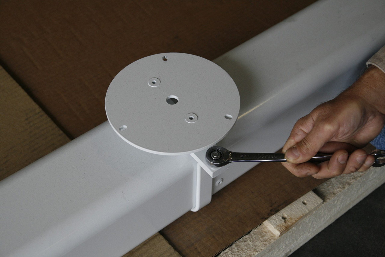 LadderProducts.com | Prime Design AH-8033 Strobe & Go Light Holder Universal Crossbar and Conduit Tube Mount 7.5 IN