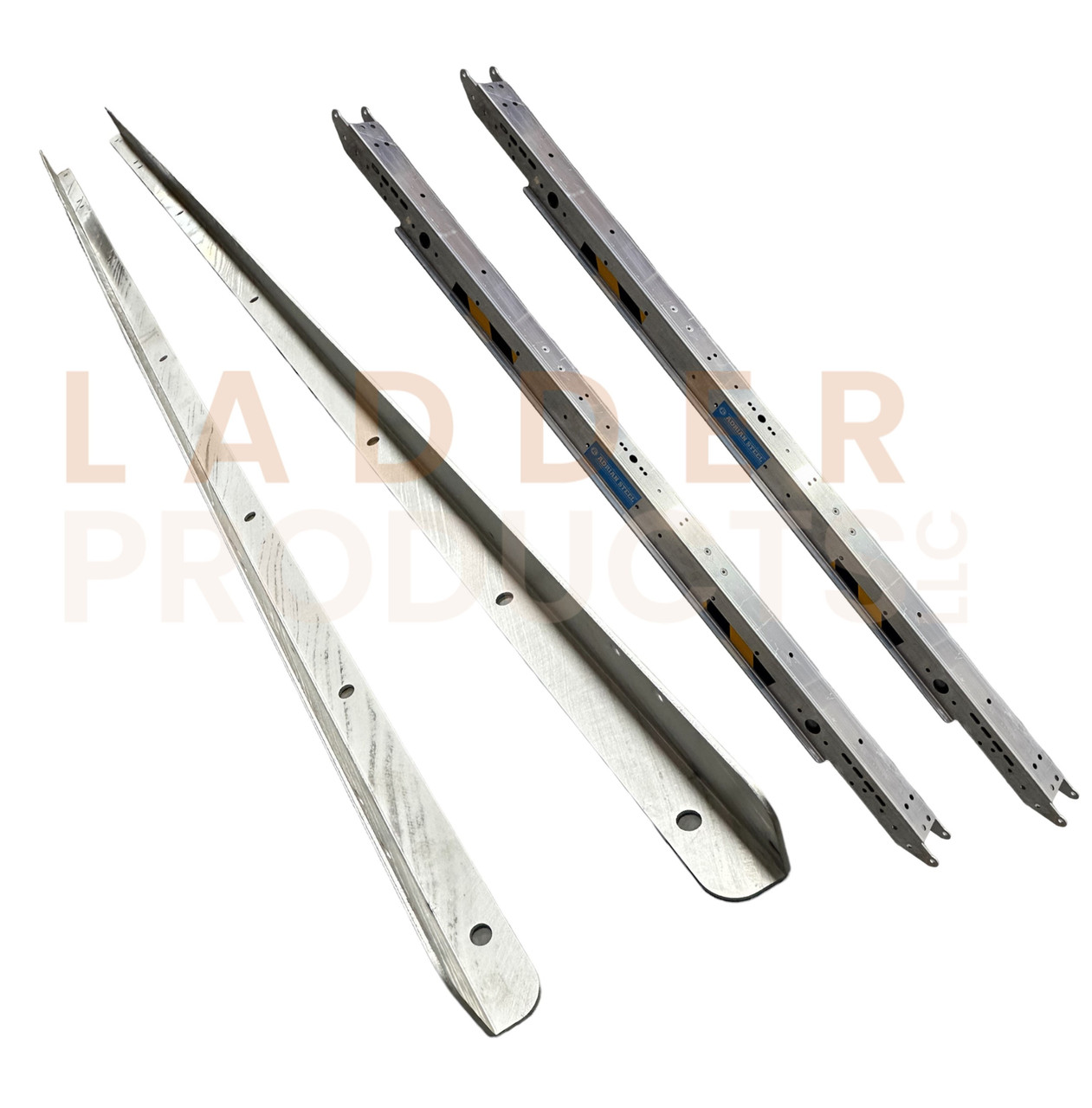 LadderProducts.com | Adrian Steel Aluminum Rack Rail Kit for Ford Transit Low Roof Van RRKFT130