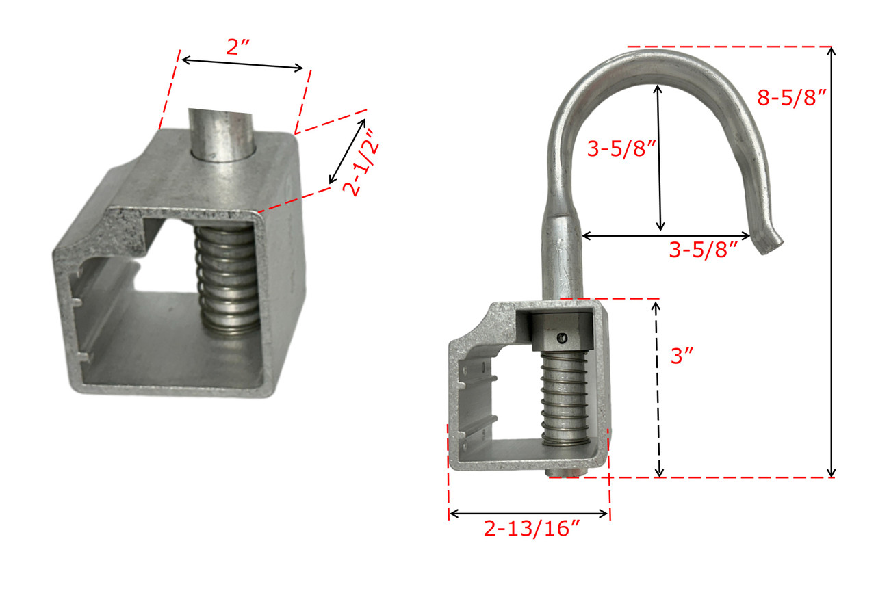 LadderProducts.com | Werner Extension Ladder Cable Hook Kit 74-1