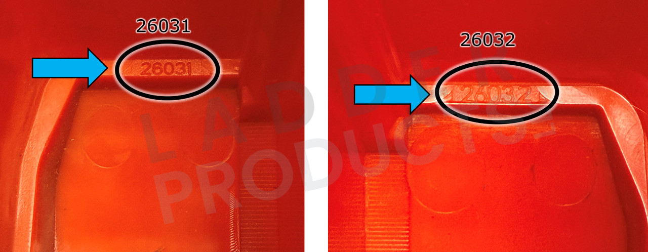 LadderProducts.com | Little Giant Conquest Left And Right Snap Foot Wheel. Feet Part Numbers