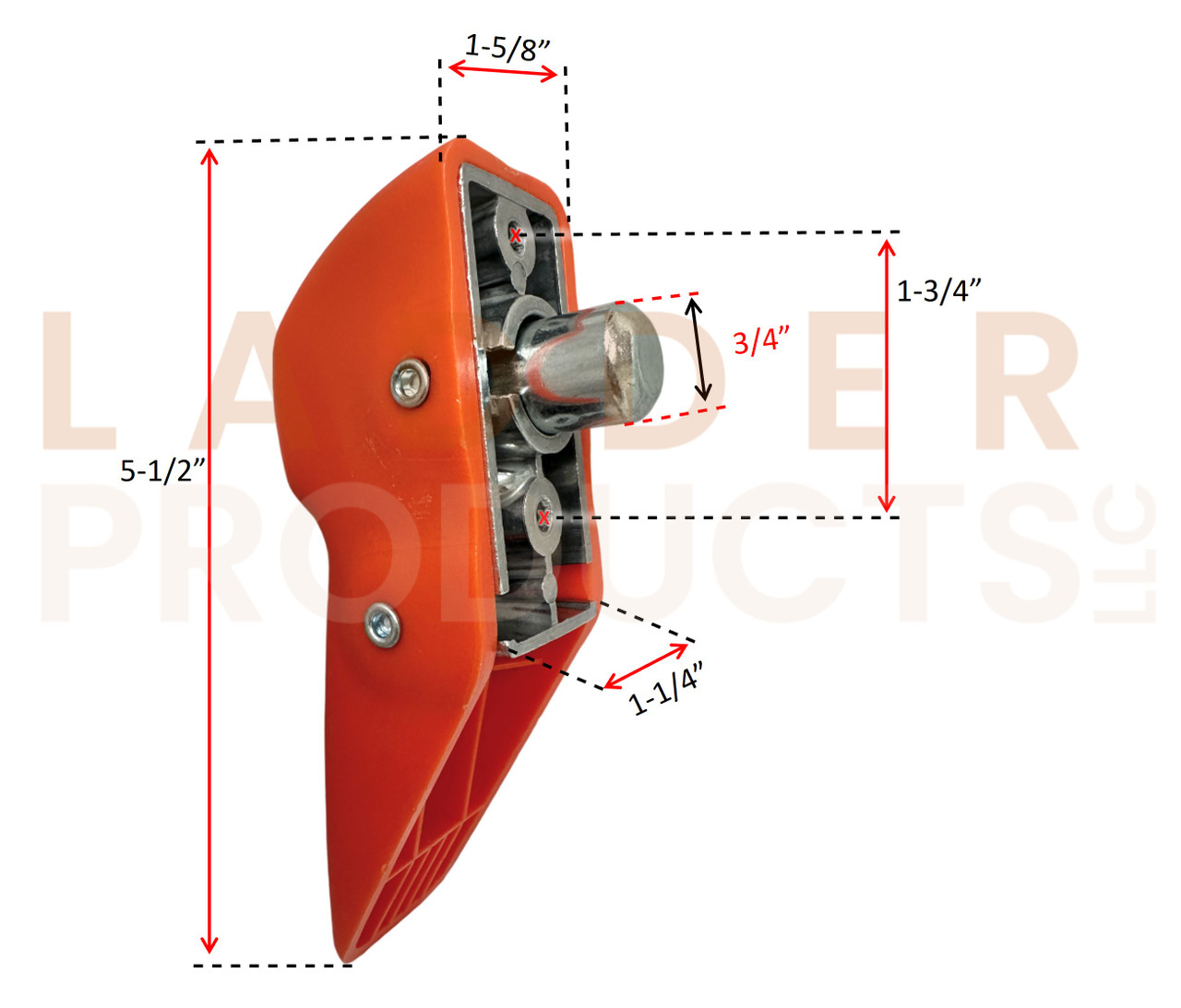 LadderProducts.com | Little Giant Plastic Orange Rock Locks 53824/53829