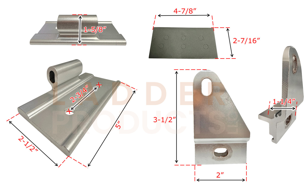 LadderProducts.com | Prime Design Pickup Direct Topper Mounting Kit MAK-0035