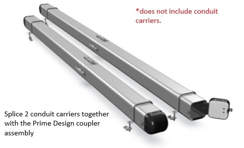 LadderProducts.com | Prime Design Conduit Carrier Coupler (Splice) Assembly