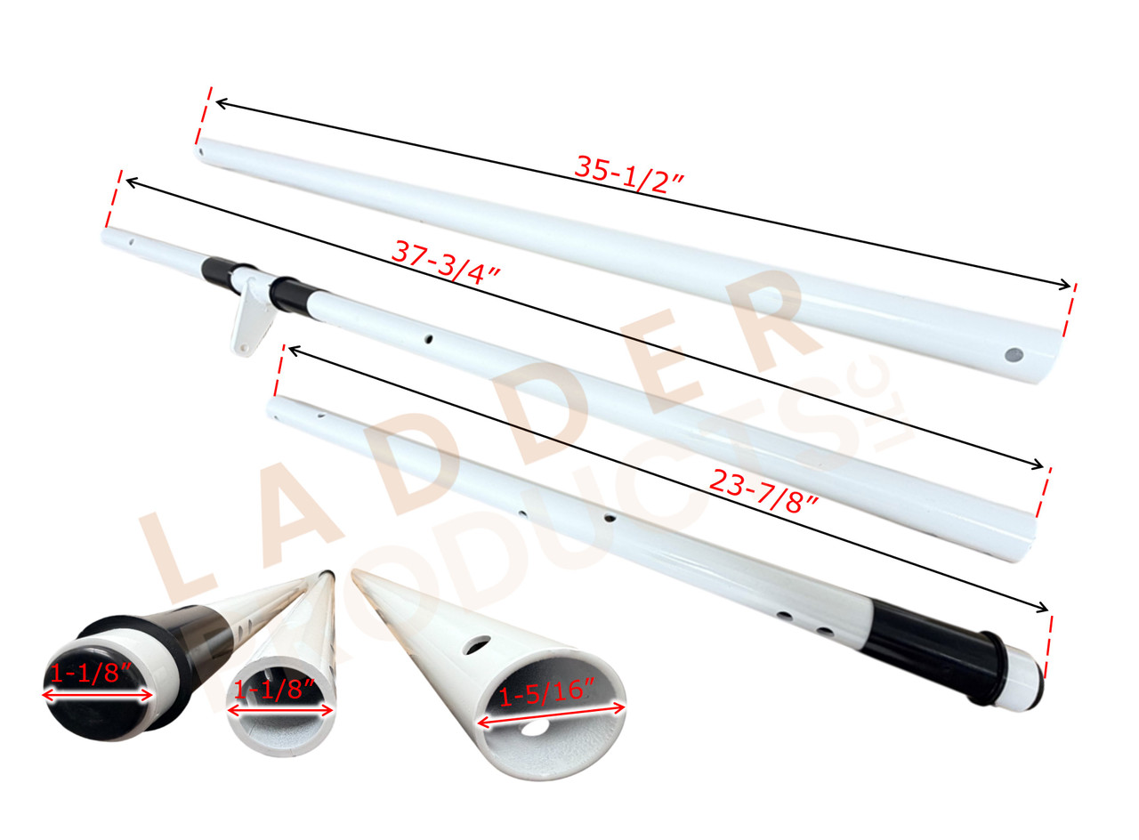 LadderProducts.com | Prime Design LH Low Roof Rotation Driveshaft Feature Kit FEA-0026 [4 FT – 5 FT]