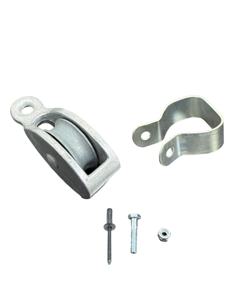 Universal D-Rung Extension Ladder Bracket and Pulley Kit | Ladder ...