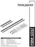 Prime Design Ford Transit Roof Mounting FBM-1017-BLK Installation Instructions