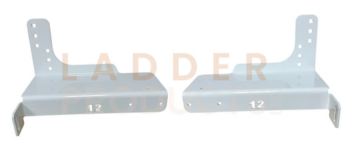LadderProducts.com | Weather Guard 61.5" - 62.0" Cab Protector Mounting Kit 1912-3-02- White Steel