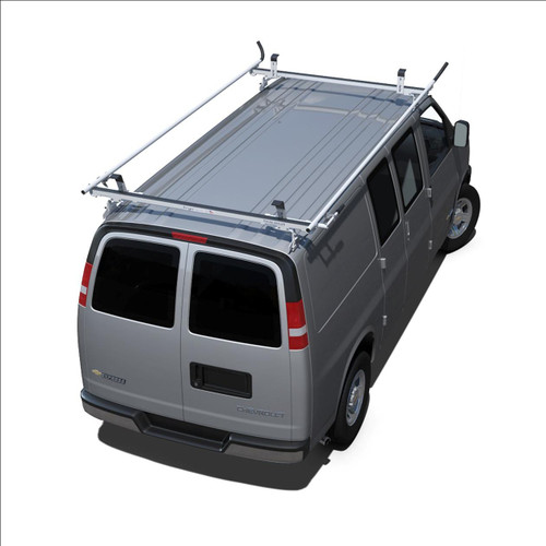 Prime Design NextGen ErgoRacks CC-GM-68-M - Chevy Express & GMC Savana Dual Clamp-Down Ladder Rack