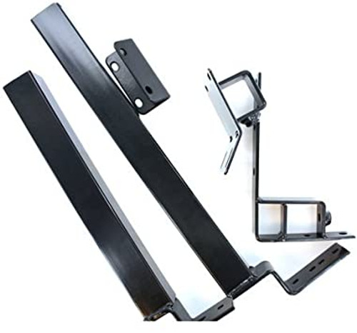 LadderProducts.com | Weather Guard Bracket Kit 7521-5 for 1450 & 1475 Ladder Rack, Gloss Black Finish