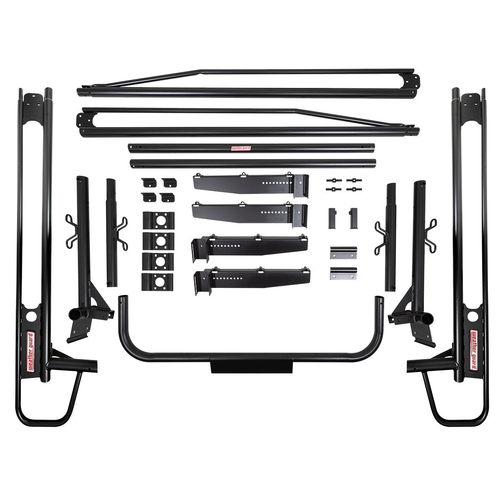 LadderProducts.com | Weather Guard HD Steel Truck Rack 1175-52-02 (1700Lb Capacity, Textured Matte Black Finish)