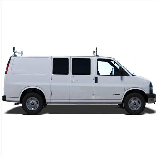 LadderProducts.com | Prime Design NextGen ErgoRack Base Model Ladder Rack for Chevy Express & GMC Savana