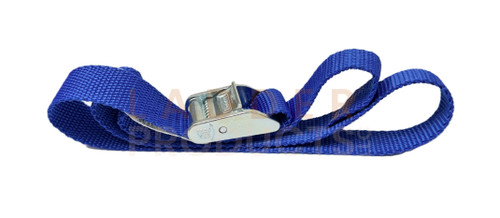LadderProducts.com | TieGrrr 3 ft Blue Lashing Strap Pair for Ladder Racks (350 lbs Load Limit)