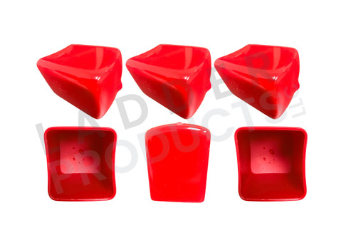 LadderProducts.com | Weather Guard Replacement RED TIPS® Kit 7596 for Racks (Qty 6): 205/209/215/216/219/229/2055/2056/2095/2097