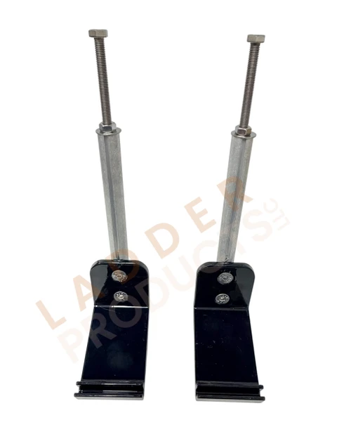 LadderProducts.com | Prime Design Access Ladder Bottom Mounting Brackets MAK-0055 for Low/Mid Roof Transit (1-Pair)