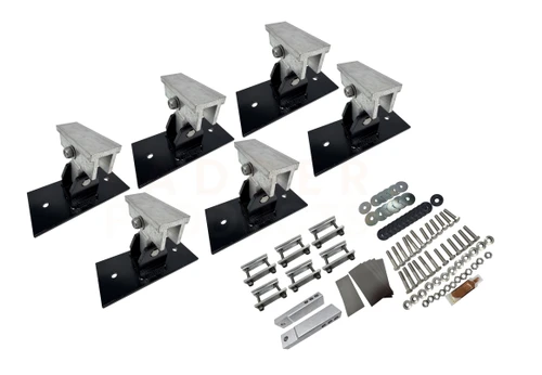 LadderProducts.com | Prime Design Universal Mount FBM-1024-BLK for 3 Crossbar ErgoRacks on Enclosed Utility Vehicles