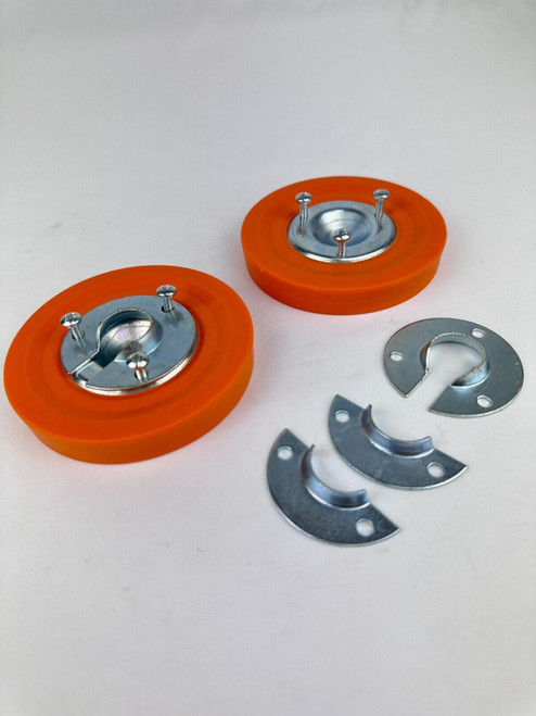 LadderProducts.com | Xtenda-Leg Ladder Leveler Replacement Orange Rubber Feet and Hardware Kit 604 / 805