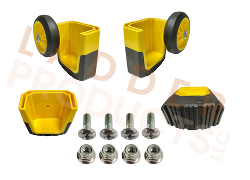 LadderProducts.com | Gorilla Multi-Position Replacement Outer Feet & Wheel Kit