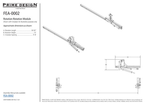 LadderProducts.com | Prime Design Standard Rotation Feature Kit FEA-0002