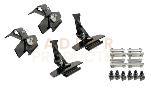 LadderProducts.com | Prime Design FBM-1068-BLK Ford E-Series Guttered Mounting Kit