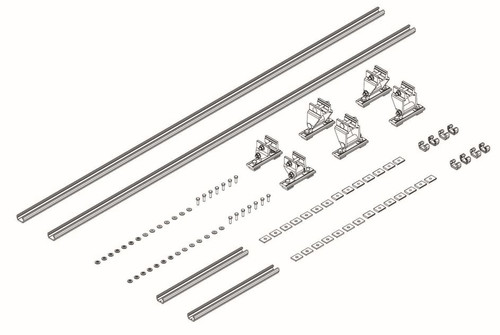 LadderProducts.com | Prime Design FBM-1015-BLK Mercedes Metris Roof Mounting Kit