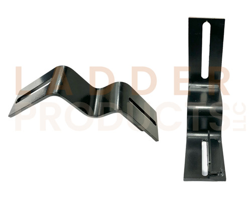 LadderProducts.com | Adrian Steel Black Drop Arm Ladder Stop 50808-B